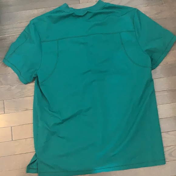 Men’s Medium Green Dickies Scrub Top - Picture 2 of 5